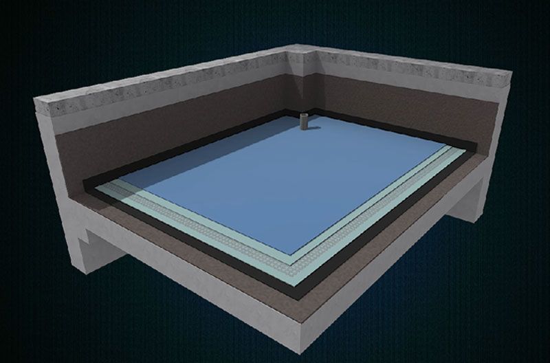 05 / 第二次防水層塗佈<br />均勻塗佈水性Pu(厚度約0.5mm~0.8mm)。